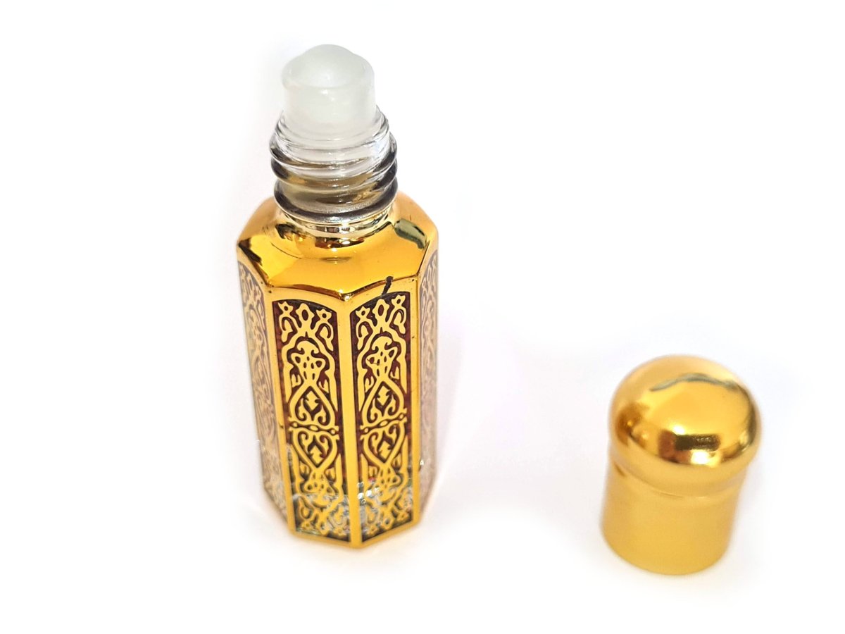 Perfume indiano natural e artesanal da Jain Perfumers Amber 6ml - Image 3