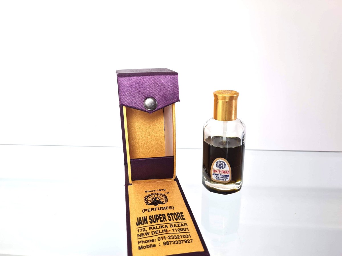 Perfume indiano natural artesanal Jain Perfumers aroma Jannat&Firdaus 35ml - Image 2