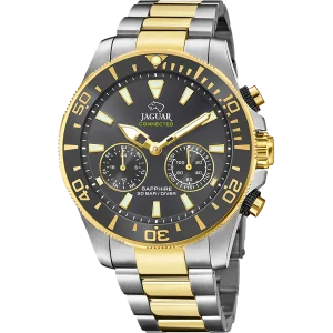 Relógio masculino jaguar connected men de cor cinza. j889/4