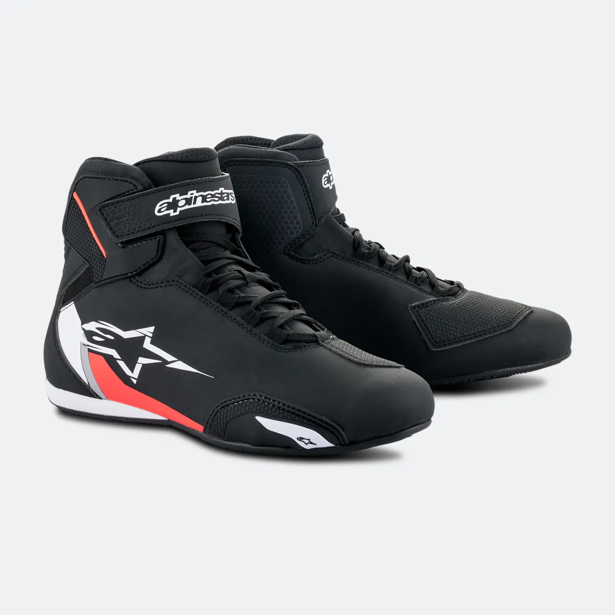 Botas alpinestars Sektor preto vermelho e branco - Image 3