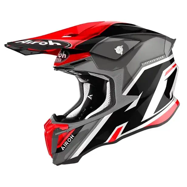 Airoh twist 2.0 Preto vermelho - Image 3