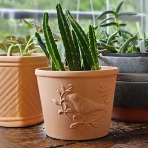 Cachepot de Cerâmica Pássaro