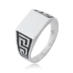 Anel em Prata 925 - Tribal Envelhecido