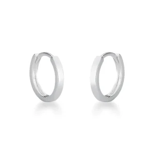 Brinco em Prata 925 - Argola Lisa Click