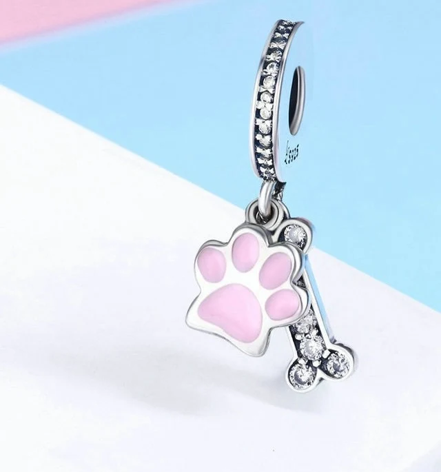 Charms Amor Dog - 100% Prata 925 com Zircônias - Image 5