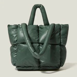 Bolsa Acolchoada de Couro Milão