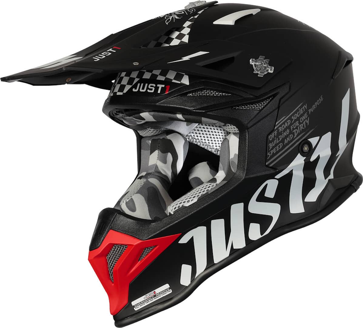 Just1 Capacete off-road J39 - Image 2