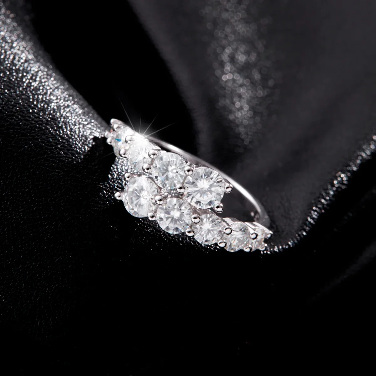 Anel Royale Moissanite - 100% Prata 925 - Image 6