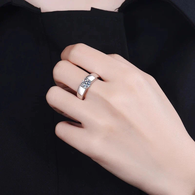 Anel Divine Moissanite - 100% Prata 925 - Image 3