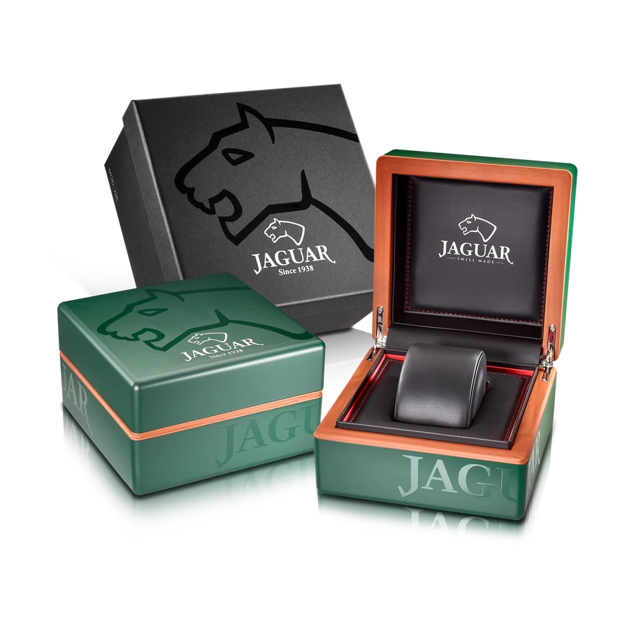 Relógio masculino jaguar automatic balancier de cor prateada. j967/1 - Image 4