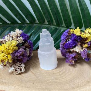 Selenite – Cristal de Limpeza e Equilíbrio (torre 6-7cm)