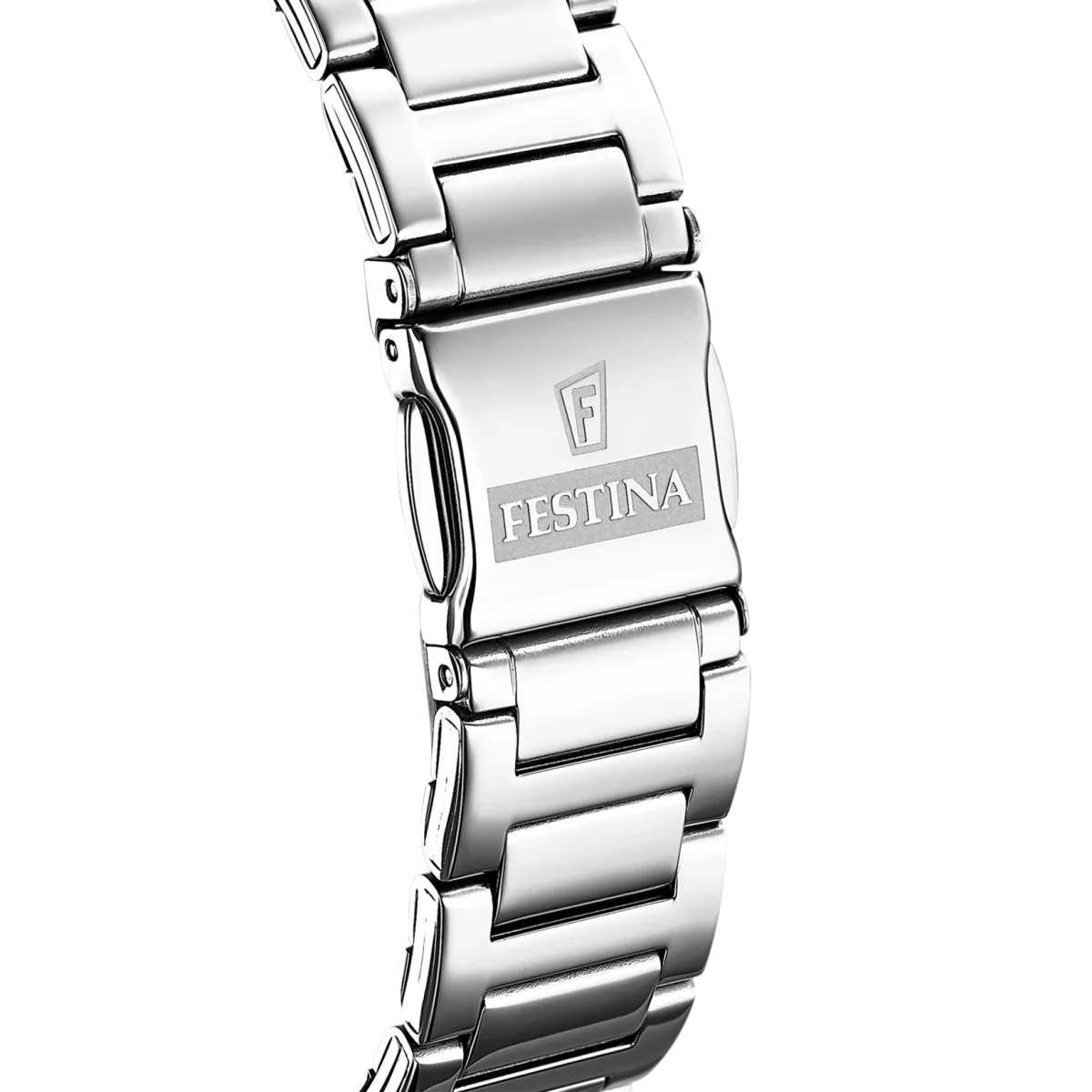 Relógio Festina Boyfriend F16716/1 Branco com Bracelete de Aço, Mulher - Image 6