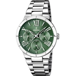 Relógio festina f16716/5 verde mulher