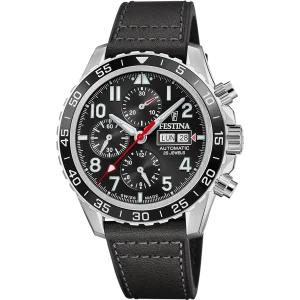 Relógio festina swiss made f20056/3 preto homem