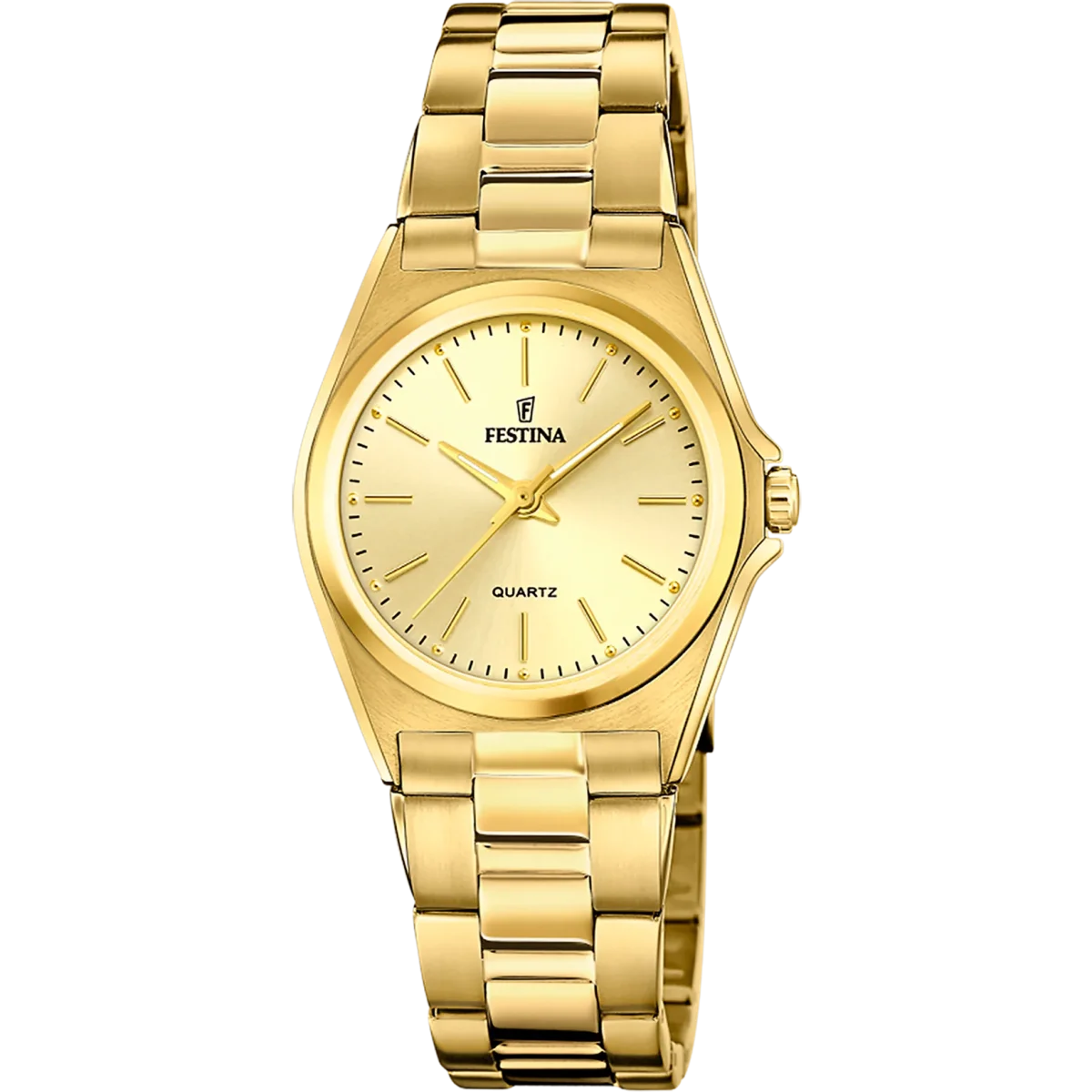 Relógio Festina de Aço Clássico F20557/3 Champagne Pulseira de Aço, Mulher - Image 6
