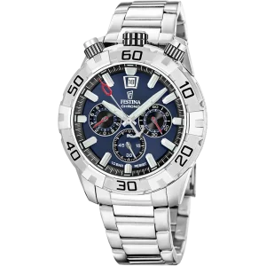 Relógio festina f20743/1 azul homem