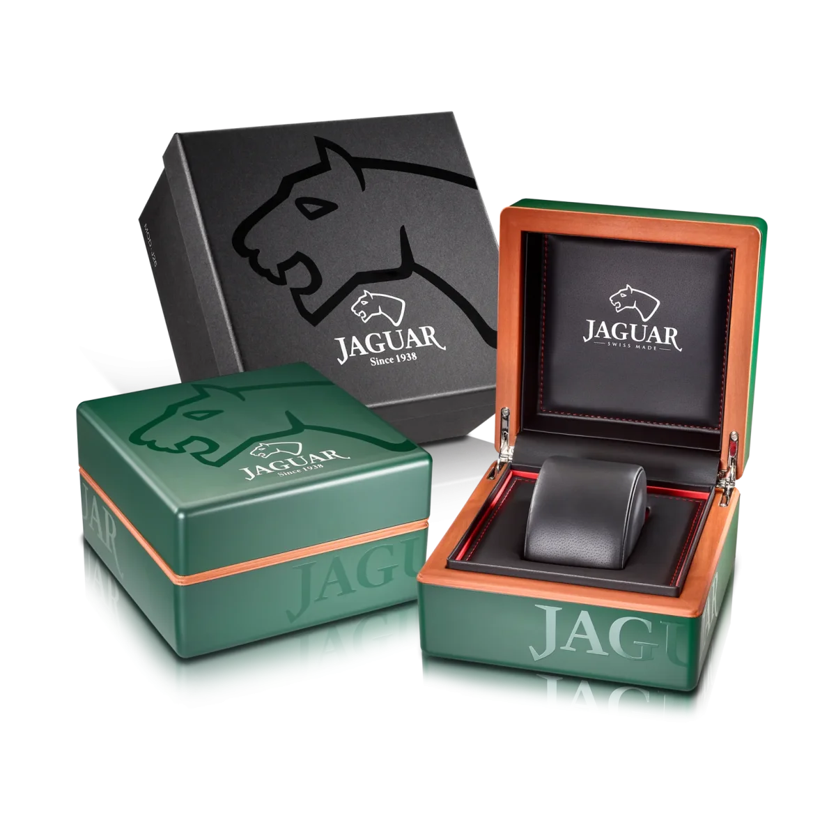 Relógio masculino jaguar automatic balancier de cor prateada. j967/1 - Image 8