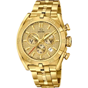Relógio masculino jaguar executive de cor dourada j853/2