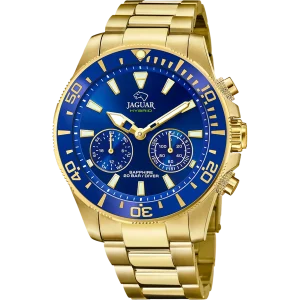 Relógio masculino jaguar connected men de cor azul j899/2