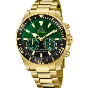 Relógio masculino jaguar connected men de cor verde j899/5