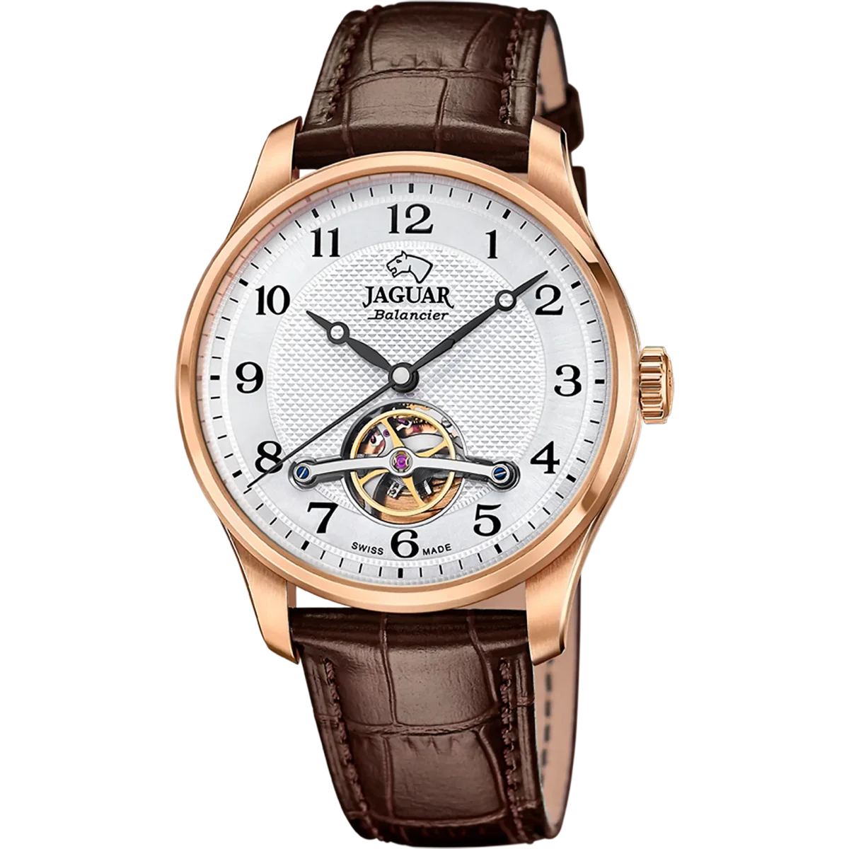 Relógio masculino jaguar automatic balancier de cor prateada. j967/1 - Image 6