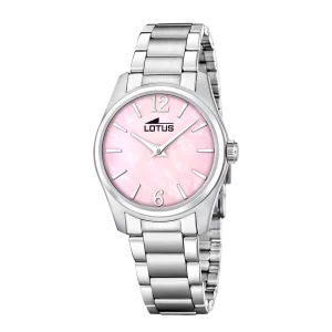 Relógio lotus 19061/2 rosa pulsera de de aço inoxidável, mulher