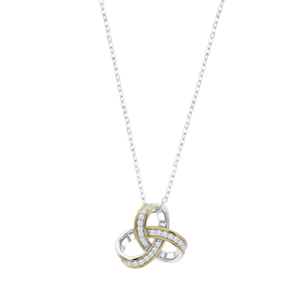 Colar lotus silver lp3888-1/1 prata, mulher