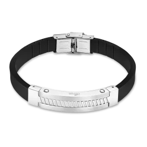 Pulseira lotus style ls2454-2/1 316l de aço inoxidável, homem